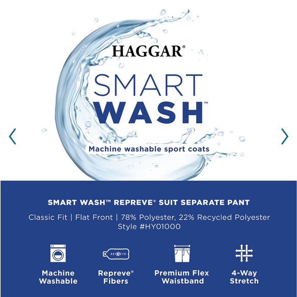 NWT Men’s Haggar Classic fit pants Sz 40x30 - Picture 11 of 11